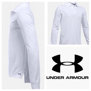 Under Armour Shirts & Tops - Boys UA long sleeve Polo Under Armour Shirts & Tops - Boys UA long sleeve Polo